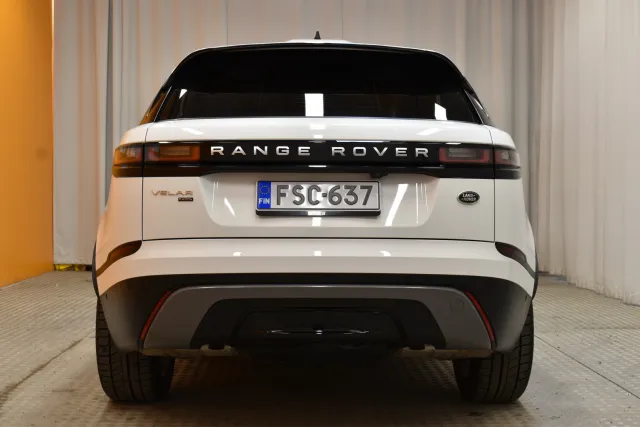 Valkoinen Maastoauto, Land Rover Range Rover Velar – FSC-637