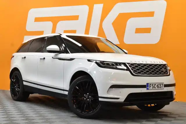 Valkoinen Maastoauto, Land Rover Range Rover Velar – FSC-637