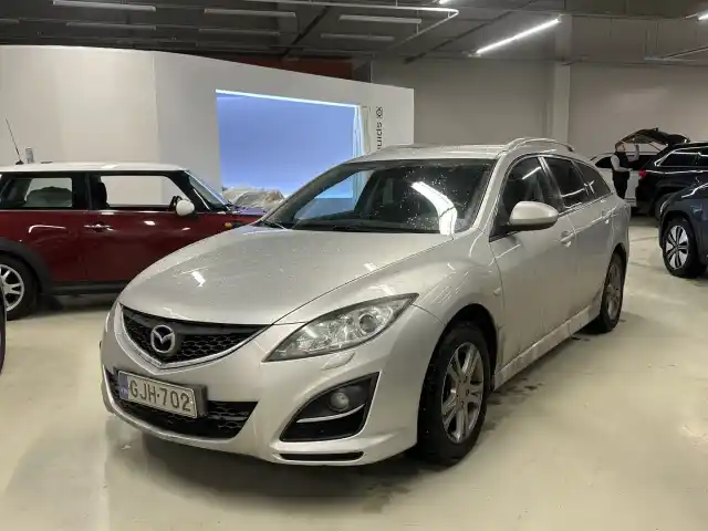 Harmaa Farmari, Mazda 6 – GJH-702