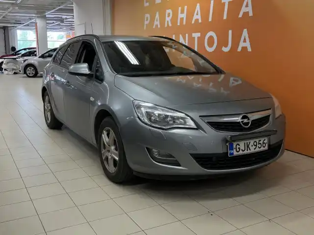 Harmaa Farmari, Opel Astra – GJK-956