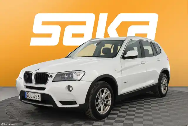 Valkoinen Maastoauto, BMW X3 – GJU-493