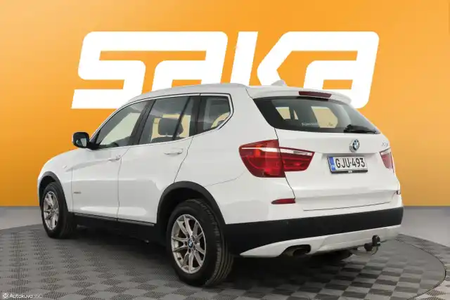 Valkoinen Maastoauto, BMW X3 – GJU-493