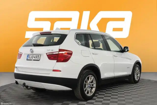 Valkoinen Maastoauto, BMW X3 – GJU-493
