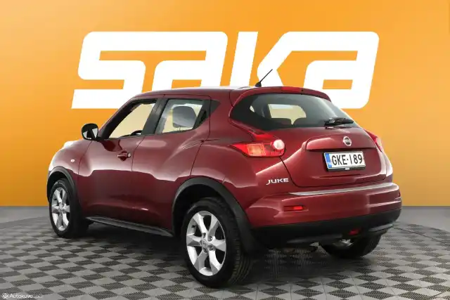 Punainen Viistoperä, Nissan Juke – GKE-189