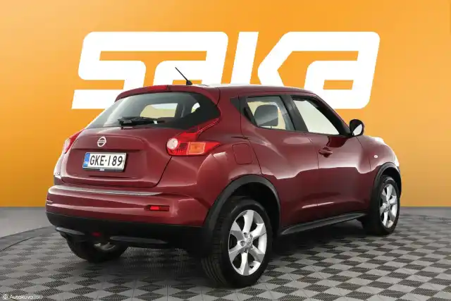 Punainen Viistoperä, Nissan Juke – GKE-189