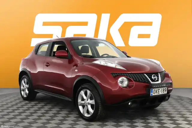 Punainen Viistoperä, Nissan Juke – GKE-189