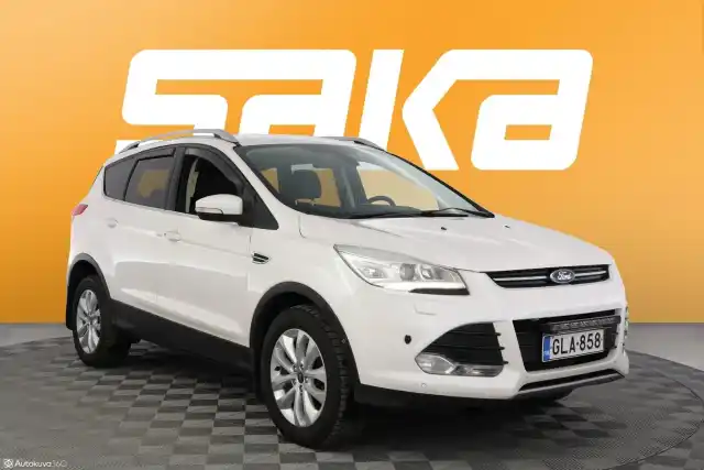 Valkoinen Maastoauto, Ford Kuga – GLA-858