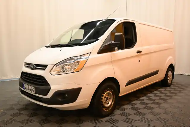 Valkoinen Pakettiauto, Ford Transit Custom – GLJ-426