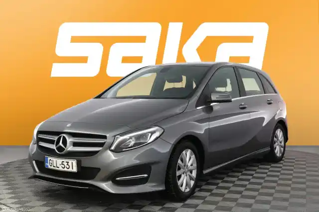 Harmaa Tila-auto, Mercedes-Benz B – GLL-531