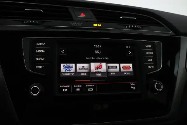 Valkoinen Tila-auto, Volkswagen Touran – GLU-560
