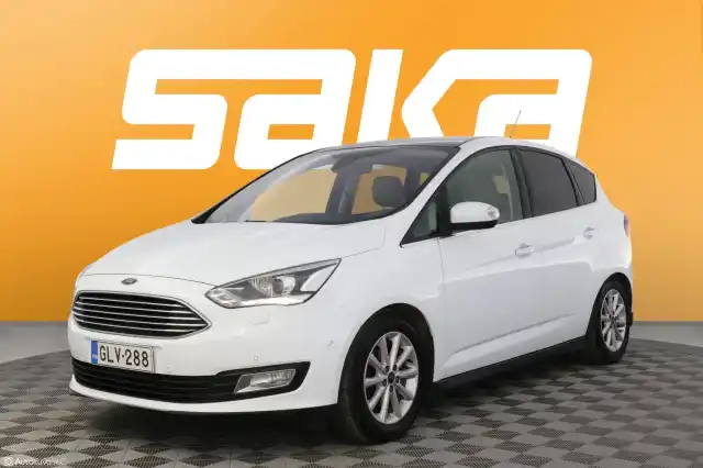Valkoinen Tila-auto, Ford C-Max – GLV-288