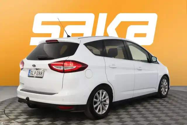 Valkoinen Tila-auto, Ford C-Max – GLV-288