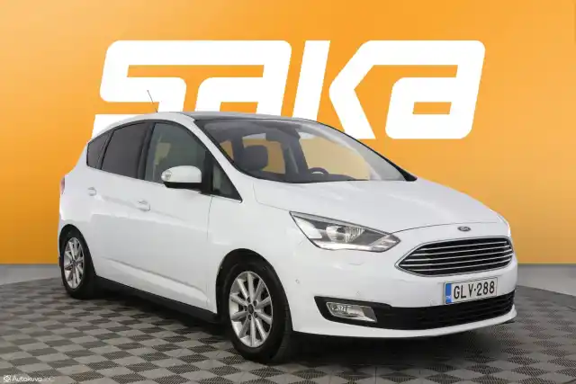 Valkoinen Tila-auto, Ford C-Max – GLV-288