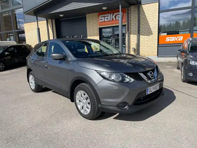 Harmaa Maastoauto, Nissan Qashqai – GLV-827