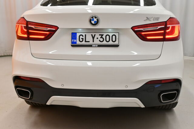 Valkoinen Maastoauto, BMW X6 – GLY-300