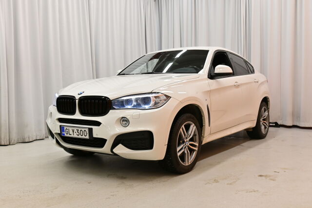 Valkoinen Maastoauto, BMW X6 – GLY-300