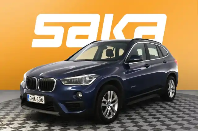 Sininen Maastoauto, BMW X1 – GMA-636