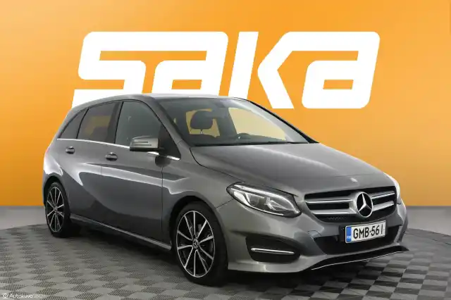 Harmaa Tila-auto, Mercedes-Benz B – GMB-561