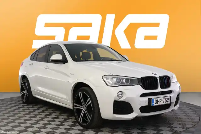 Valkoinen Maastoauto, BMW X4 – GMP-752