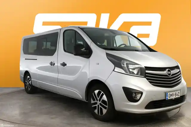 Harmaa Tila-auto, Opel Vivaro – GMV-842