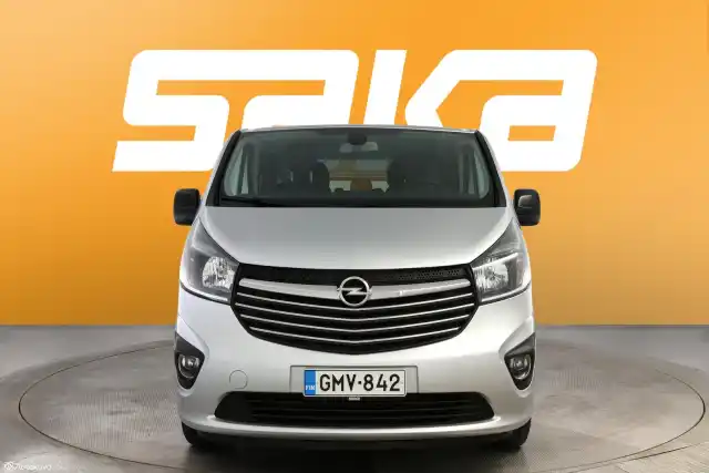 Harmaa Tila-auto, Opel Vivaro – GMV-842