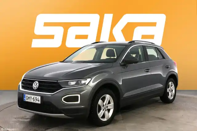 Harmaa Maastoauto, Volkswagen T-Roc – GMY-694