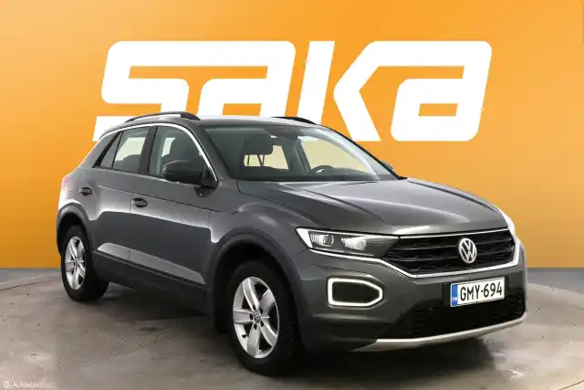 Harmaa Maastoauto, Volkswagen T-Roc – GMY-694