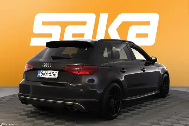 ruskea Viistoperä, Audi S3 – GNA-536