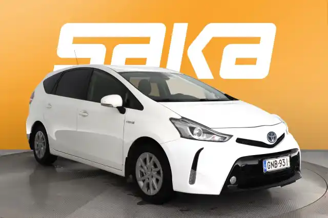 Valkoinen Tila-auto, Toyota Prius+ – GNB-931