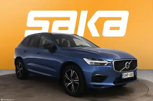 Sininen Maastoauto, Volvo XC60 – GNP-180
