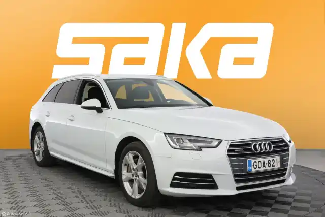 Valkoinen Farmari, Audi A4 – GOA-821