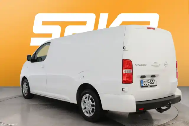 Valkoinen Pakettiauto, Opel Vivaro – GOE-551