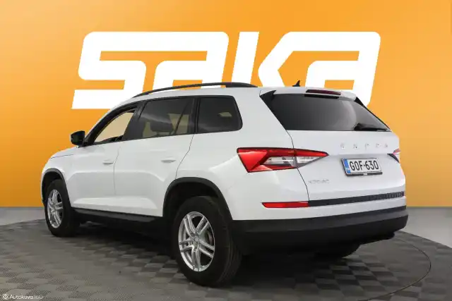 Valkoinen Maastoauto, Skoda Kodiaq – GOF-630