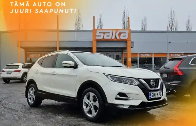 Valkoinen Maastoauto, Nissan Qashqai – GOI-672