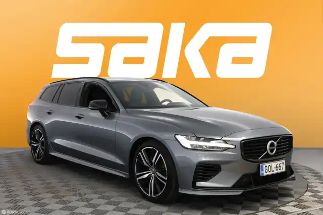 Harmaa Farmari, Volvo V60 – GOL-667