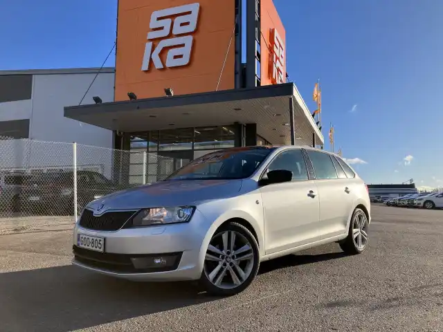 Harmaa Viistoperä, Skoda Rapid – GOO-805