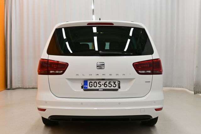 Valkoinen Tila-auto, Seat Alhambra – GOS-653