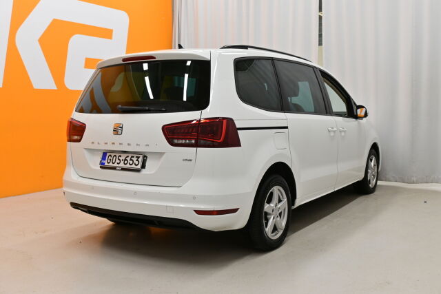 Valkoinen Tila-auto, Seat Alhambra – GOS-653