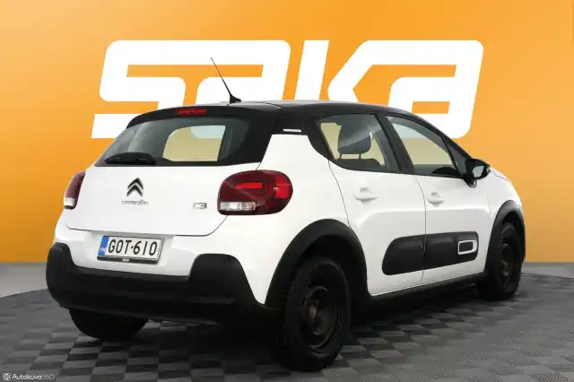 Valkoinen Viistoperä, Citroen C3 – GOT-610