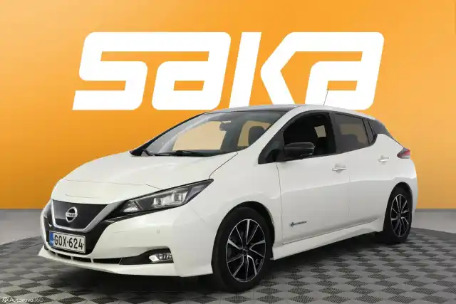 Valkoinen Viistoperä, Nissan Leaf – GOX-624