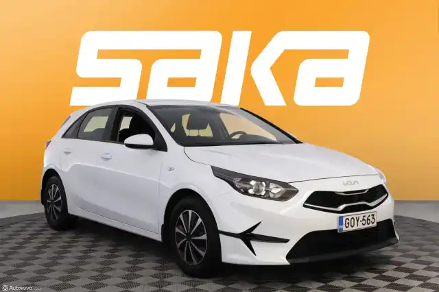 Valkoinen Viistoperä, Kia Ceed – GOY-563