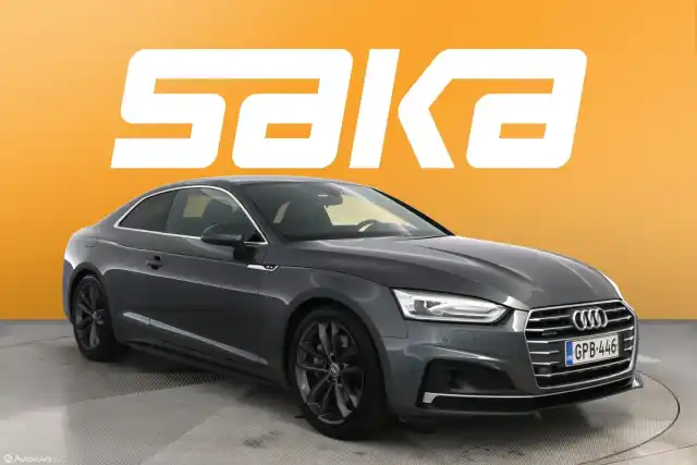 Harmaa Coupe, Audi A5 – GPB-446