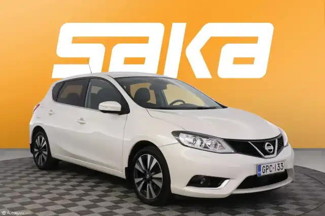 Valkoinen Tila-auto, Nissan Pulsar – GPC-133