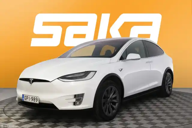 Valkoinen Maastoauto, Tesla Model X – GPI-989