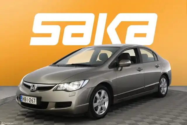 Harmaa Sedan, Honda Civic – HBI-267