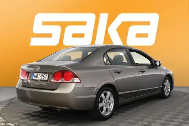 Harmaa Sedan, Honda Civic – HBI-267