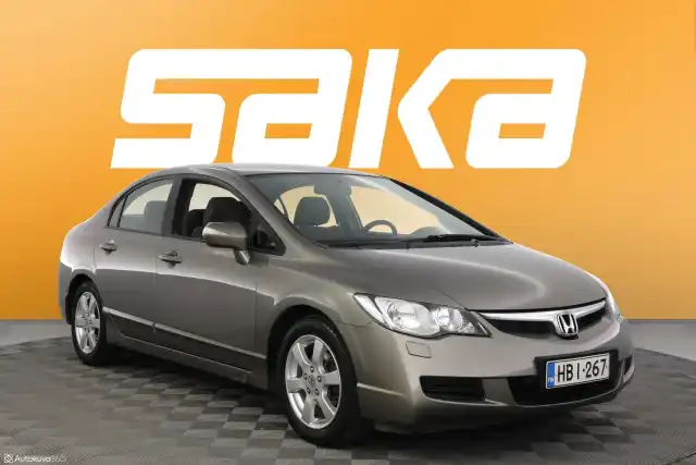 Harmaa Sedan, Honda Civic – HBI-267
