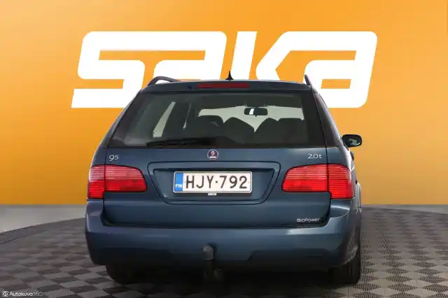 Sininen Farmari, Saab 9-5 – HJY-792