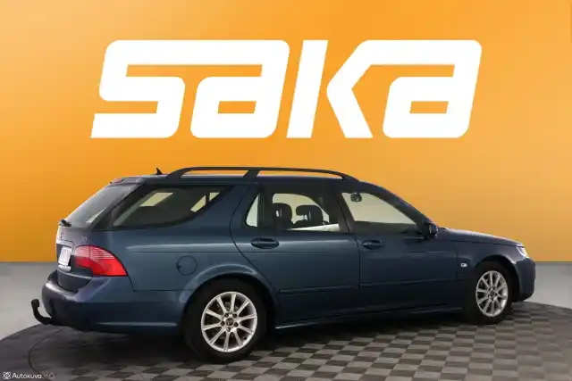 Sininen Farmari, Saab 9-5 – HJY-792