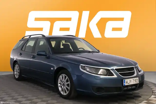 Sininen Farmari, Saab 9-5 – HJY-792